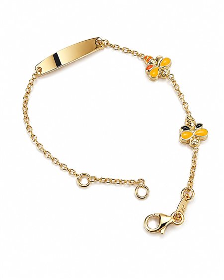 Bracelet Idee Preziose dal 1987 Child in Yellow Gold IP.BK18G/136 - IP.BK18G/136